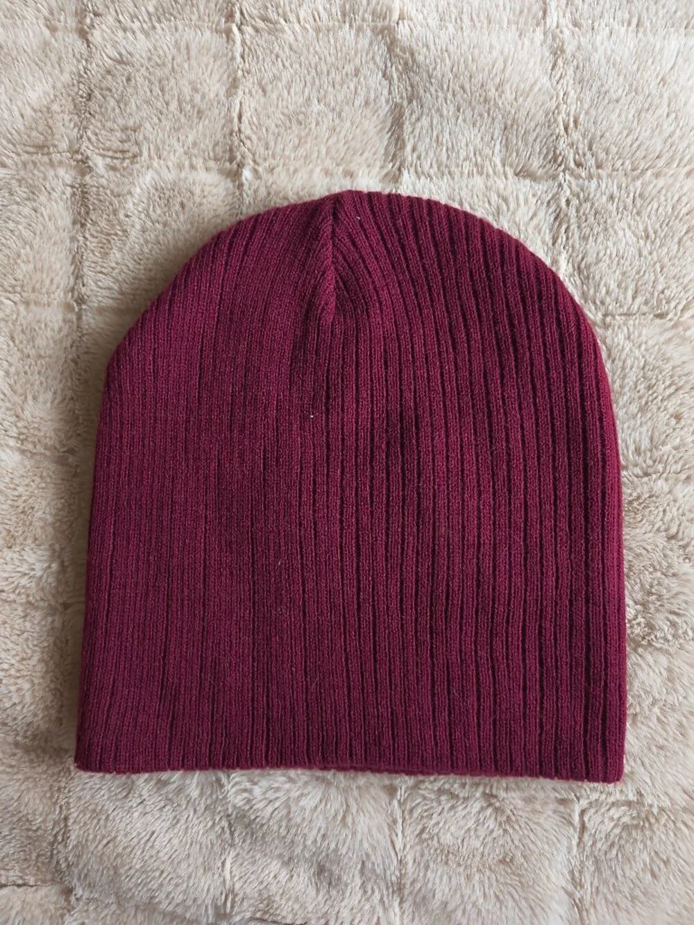 Burgundy Beanie